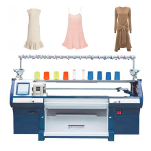 sweater flat knitting computerized machine knitting machine 12 gauge flat knitting machine with three system for  sale price